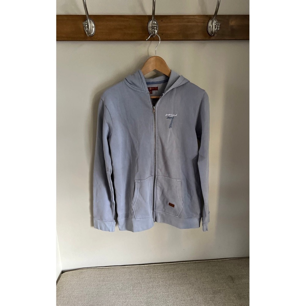 7 For All Mankind Dusty purple NWOT hoodie sweatshirt‎